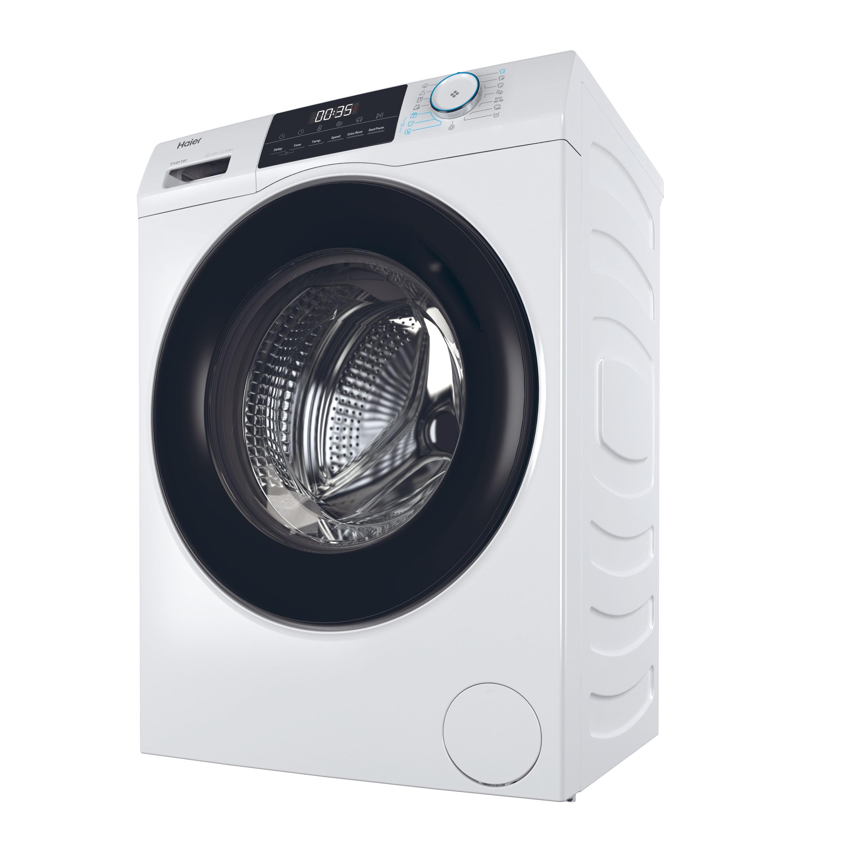 Máquina de Lavar Roupa Independente HAIER HW80BP14929AS (1400 RPM - B - A - Branco) — miniatura 4