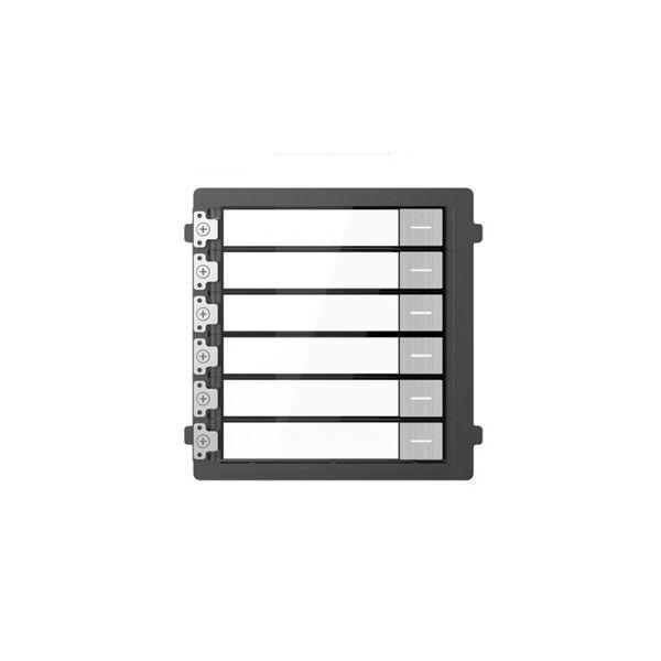 Módulo de Extensão para Videoporteiro HIKVISION DS-KD-KK/S (6 Botões - Inox), miniatura 2