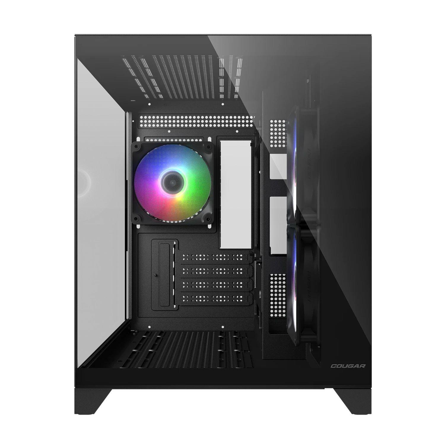 Caixa de Computador COUGAR FV150 Mini (Micro ATX, Mini-ITX - Mini Tower - 170 mm - Preto) — miniatura 3