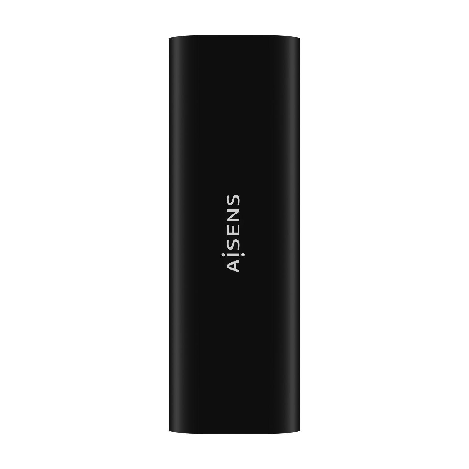 Caixa Externa AISENS ASM2-014B (2 TB - USB-C para USB-C - SATA e NVMe - Preto) — miniatura 2