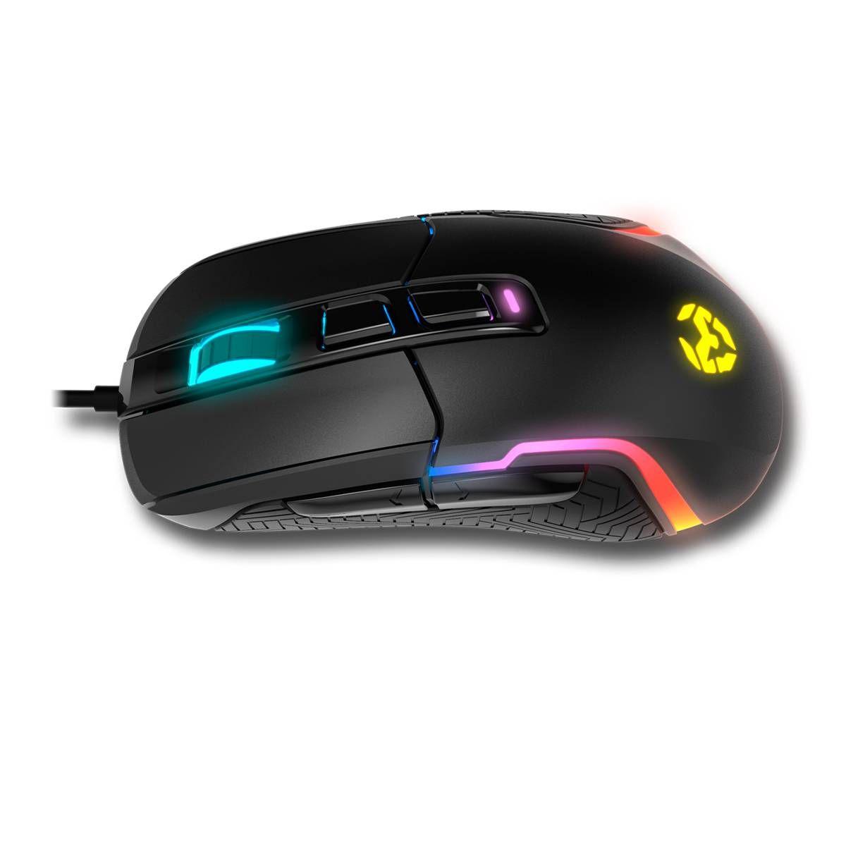 Rato KROM Kick (Mão direita - 6200 DPI - Ótico - Preto), miniatura 4