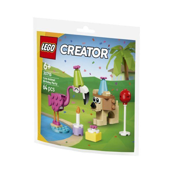 LEGO 30715 Creator Festa de Aniversário com Animais Adoráveis (6+ anos - 64 peças) — miniatura 6