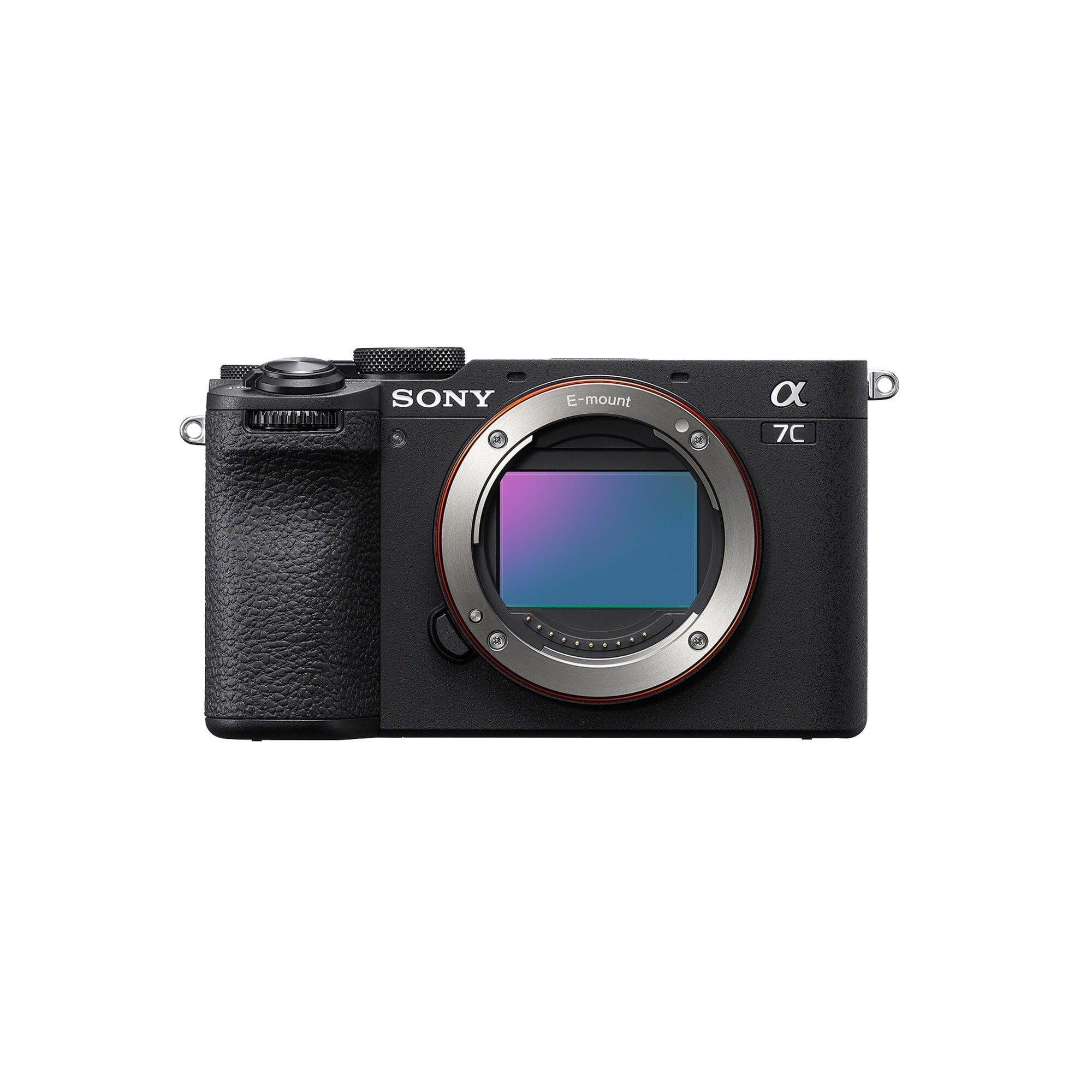 Máquina Fotográfica Mirrorless SONY Alpha 7C II (1 036 800 pontos - 3.2 Gen 1 - Preto)