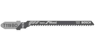 Lâmina de Serra Vertical BOSCH T 119 BO Basic for Wood (HCS) — miniatura 2
