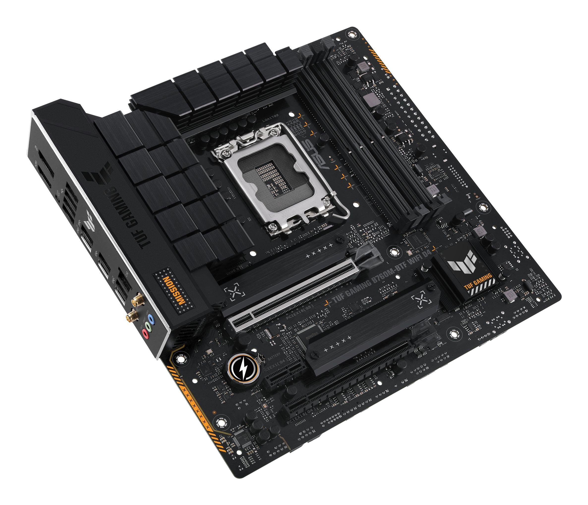 Motherboard ASUS TUF GAMING B760M-BTF WIFI D4 (LGA 1700 - micro ATX - Duplo canal), miniatura 7