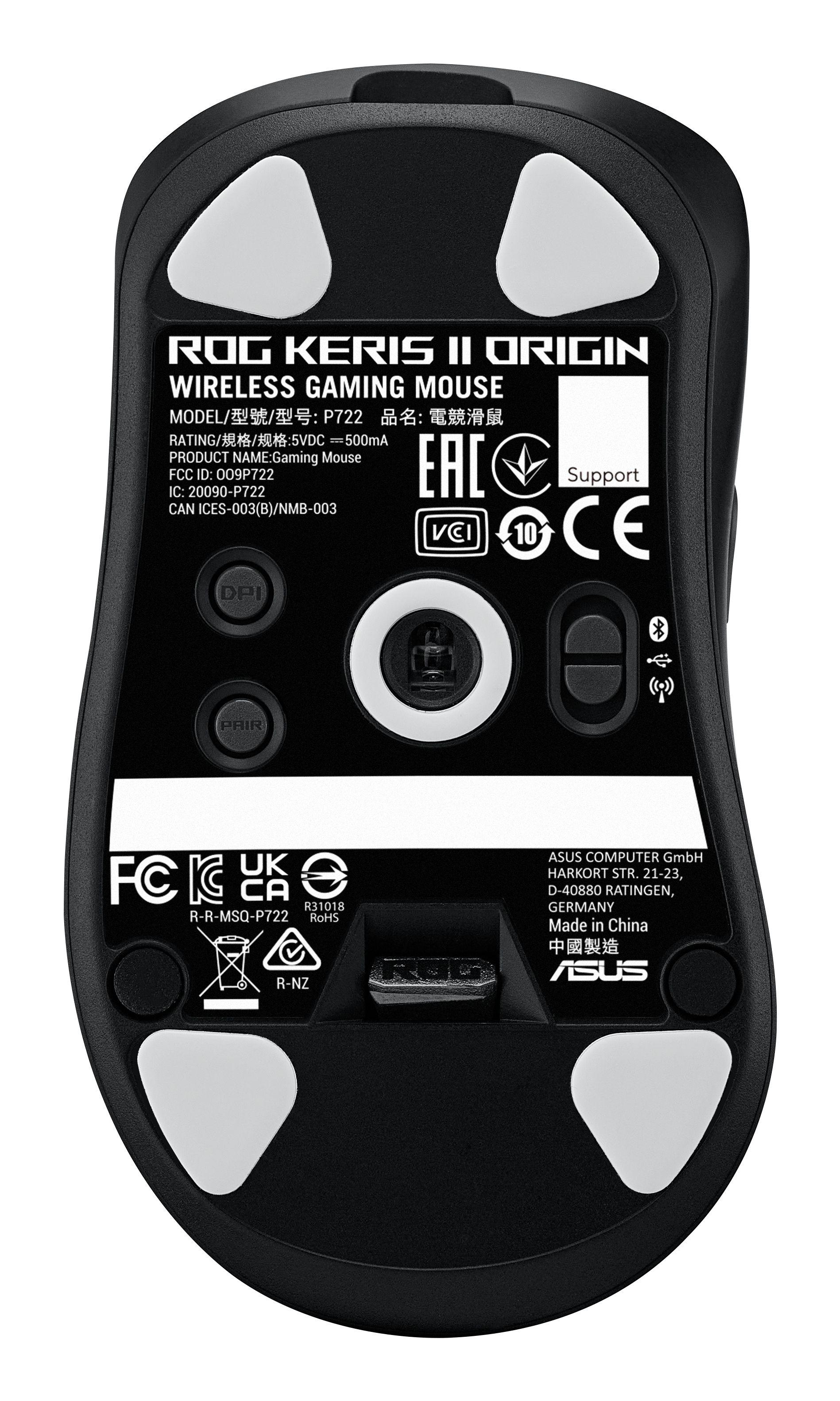 Rato ASUS ROG Keris II Origin (Mão direita - 42000 DPI - Ótico - Preto), miniatura 2