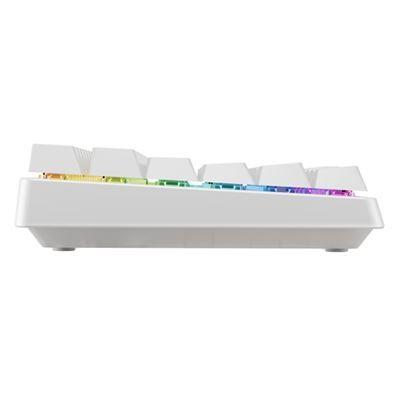 Teclado CHERRY XTRFY K33 Compact Wireless (DE - Rubberdome - Compacto - Branco) — miniatura 2
