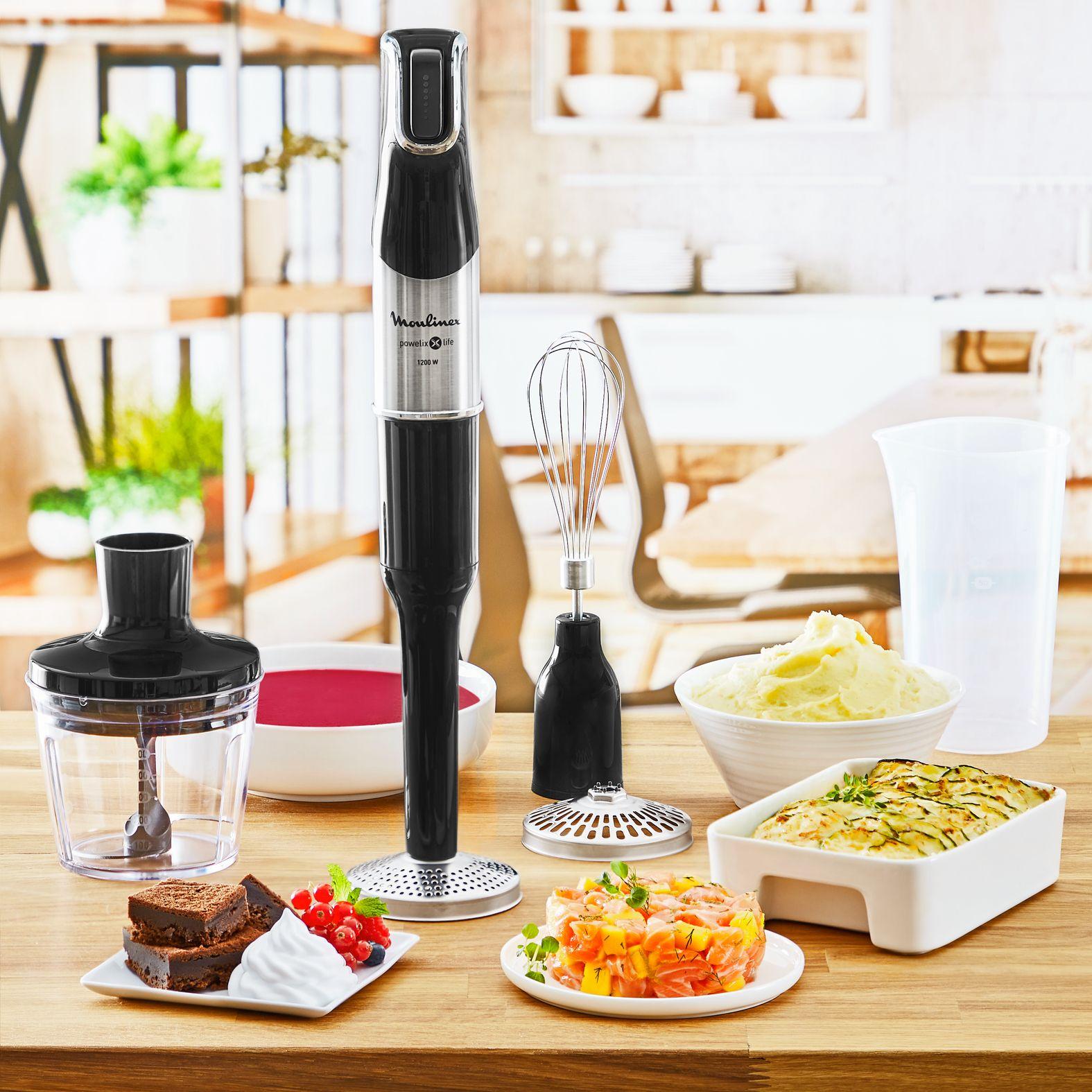 Varinha Mágica MOULINEX Infiny Force Pro DD95HD10 (1200 W - Altura 9,8 cm - Preto e Inox), miniatura 22