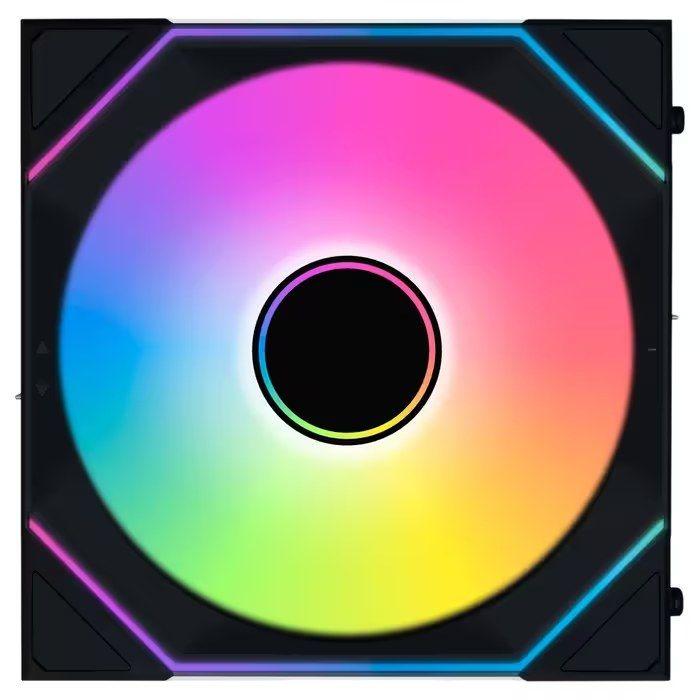 Ventoinha LIAN LI UNI FAN SL140 Infinity Wireless RGB PWM (RGB multicolor - Preto), miniatura 2
