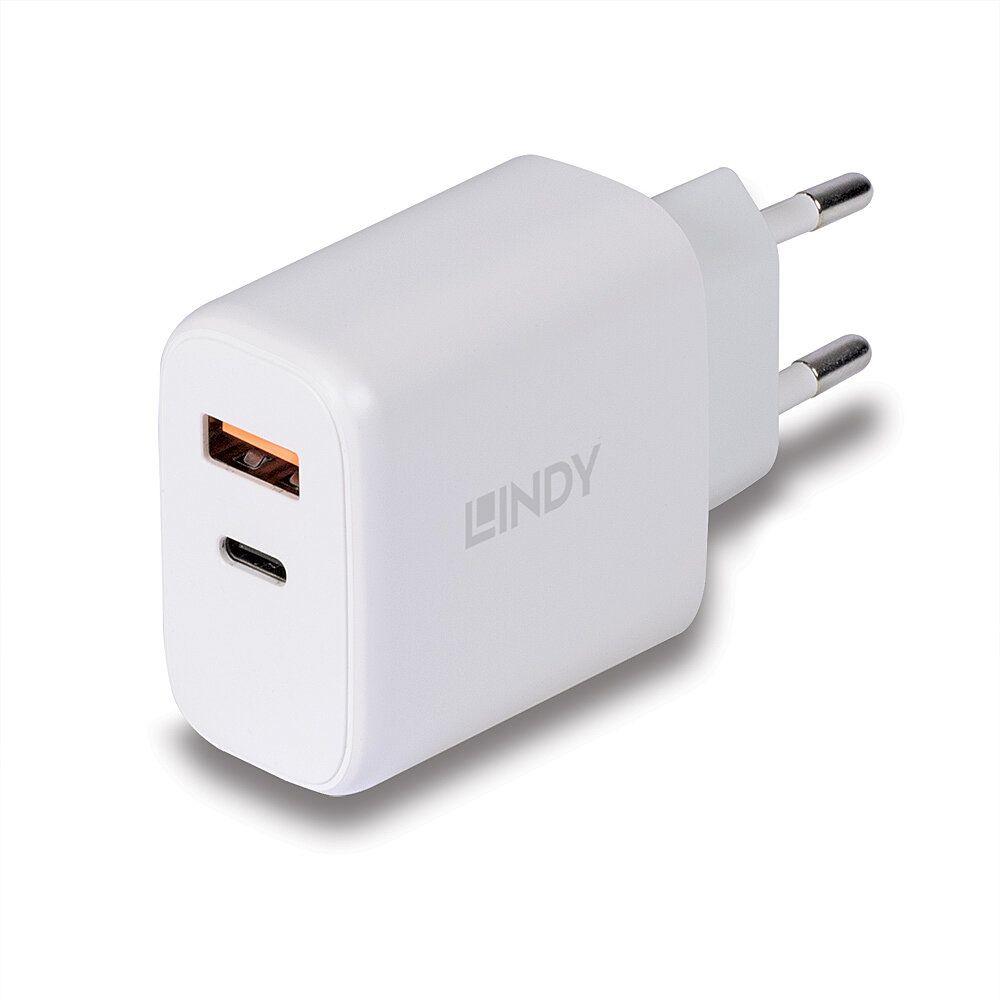 Carregador de Parede LINDY 73424 (Universal - Corrente alternada - Branco)