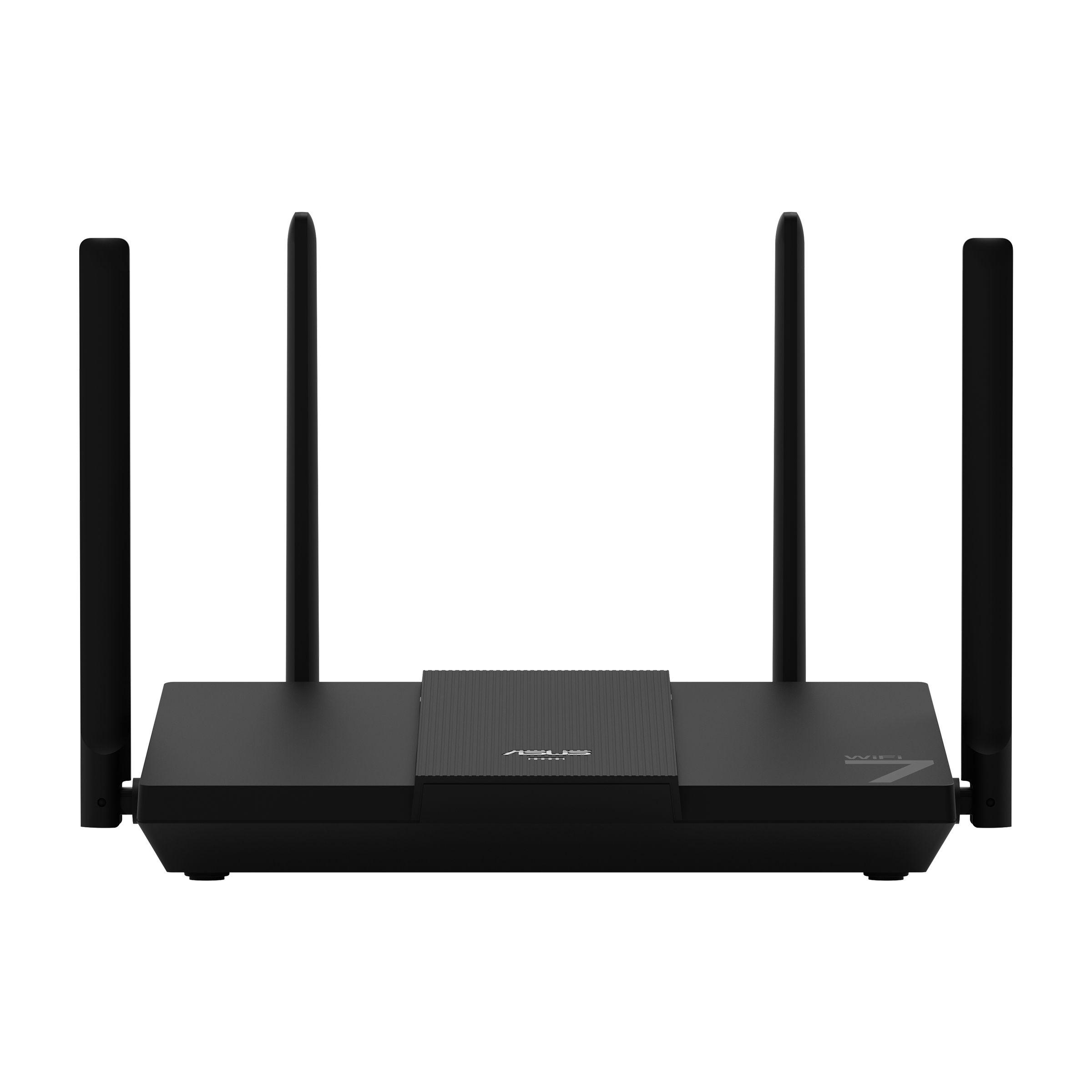 Router ASUS RT-BE50 (Wi-Fi 7 - 2882 Mbit/s - Dual-band - Preto) — miniatura 4