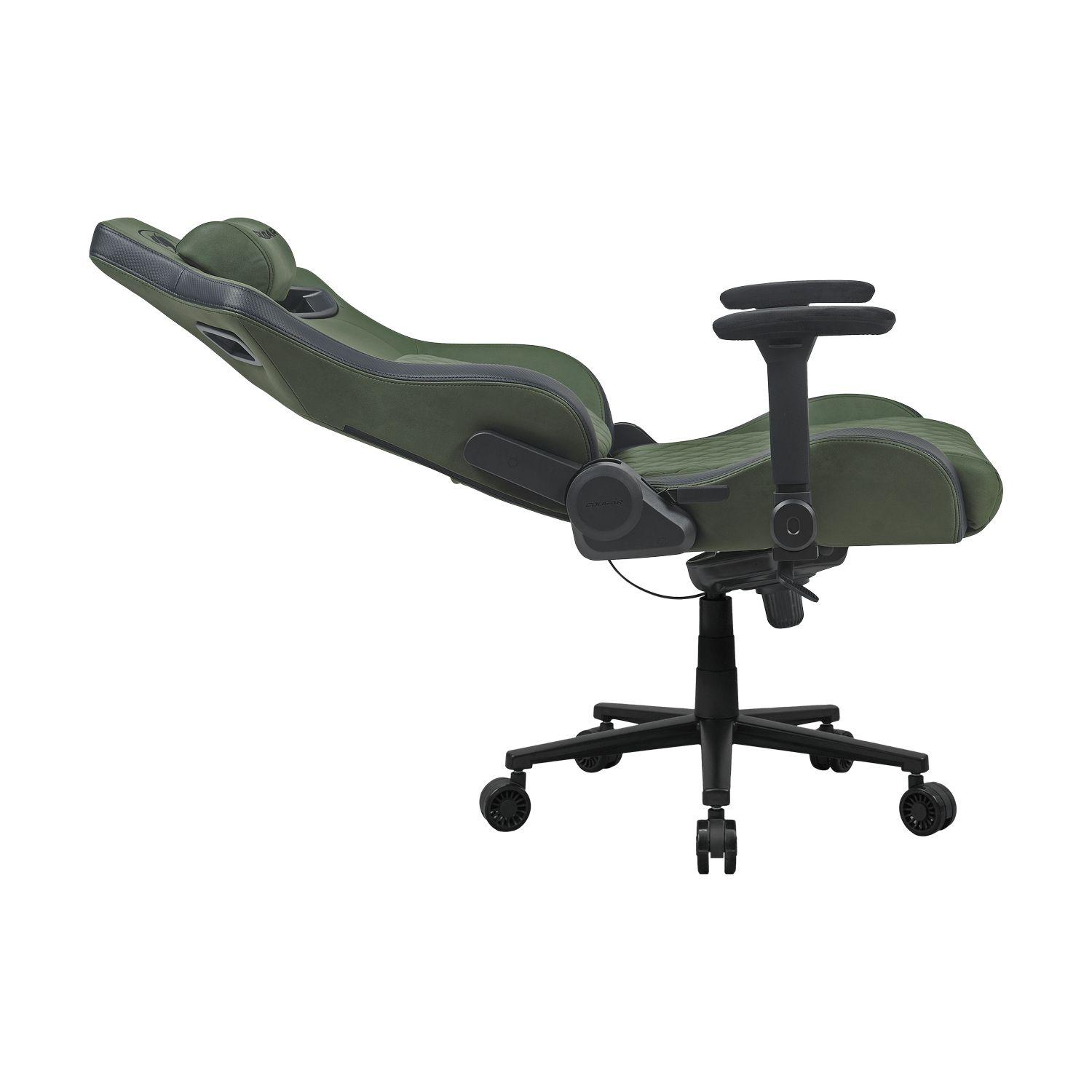 Cadeira Gaming COUGAR Defensor S Army Green F (150 kg - 137 cm - 90-135° - Verde/Preto), miniatura 7