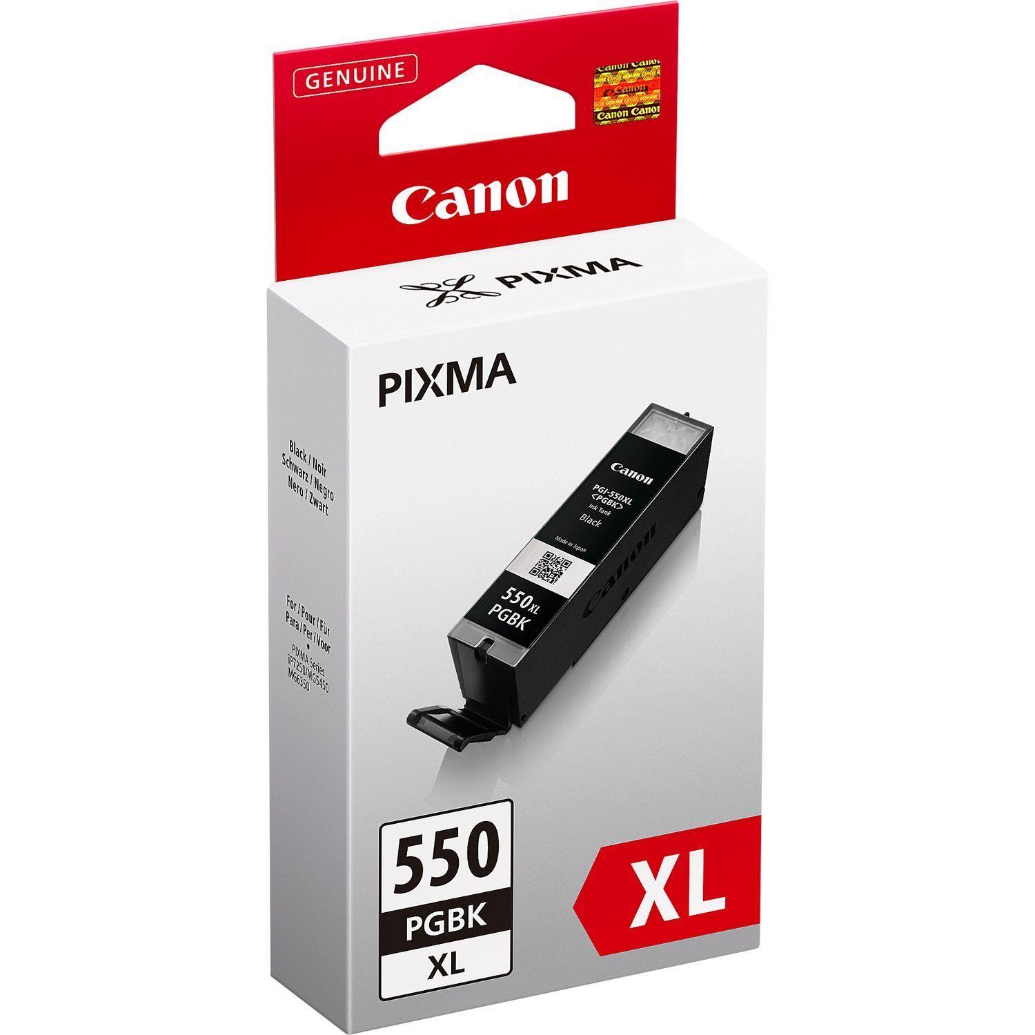 Tinteiro CANON PGI-550XL PGBK (500 páginas - Preto), miniatura 2