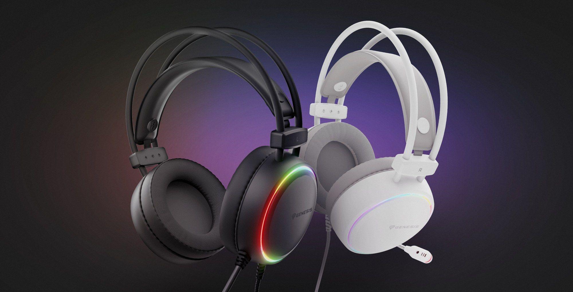 Headset Gaming GENESIS Neon 613 G2 (Binaural - Com fios - Circum-aural - Preto) — miniatura 6