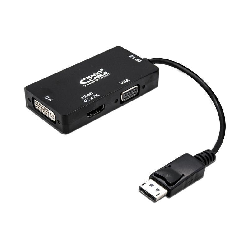 Adaptador NANOCABLE 10.16.3301-BK (0,15 m - Preto) — miniatura 4