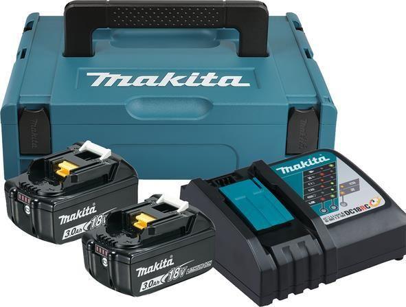 Kit de Carregador e 2 Baterias MAKITA DC18RC (Li-Ion - 3 Ah - 54 Wh), imagem 1