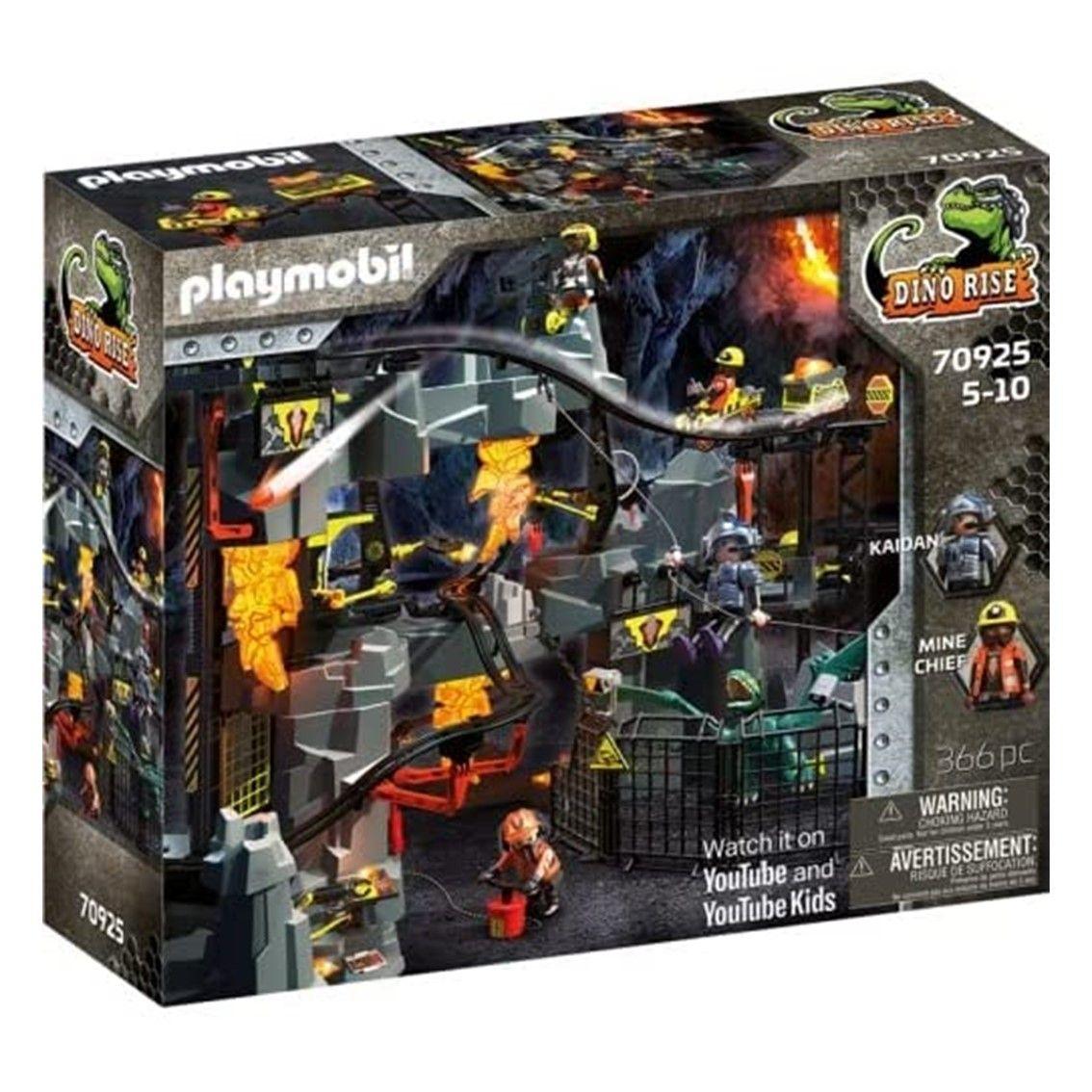 Conjunto de Construção PLAYMOBIL Dino Mine 70925 (Dino Rise - 5 a 10 anos - Multicor)