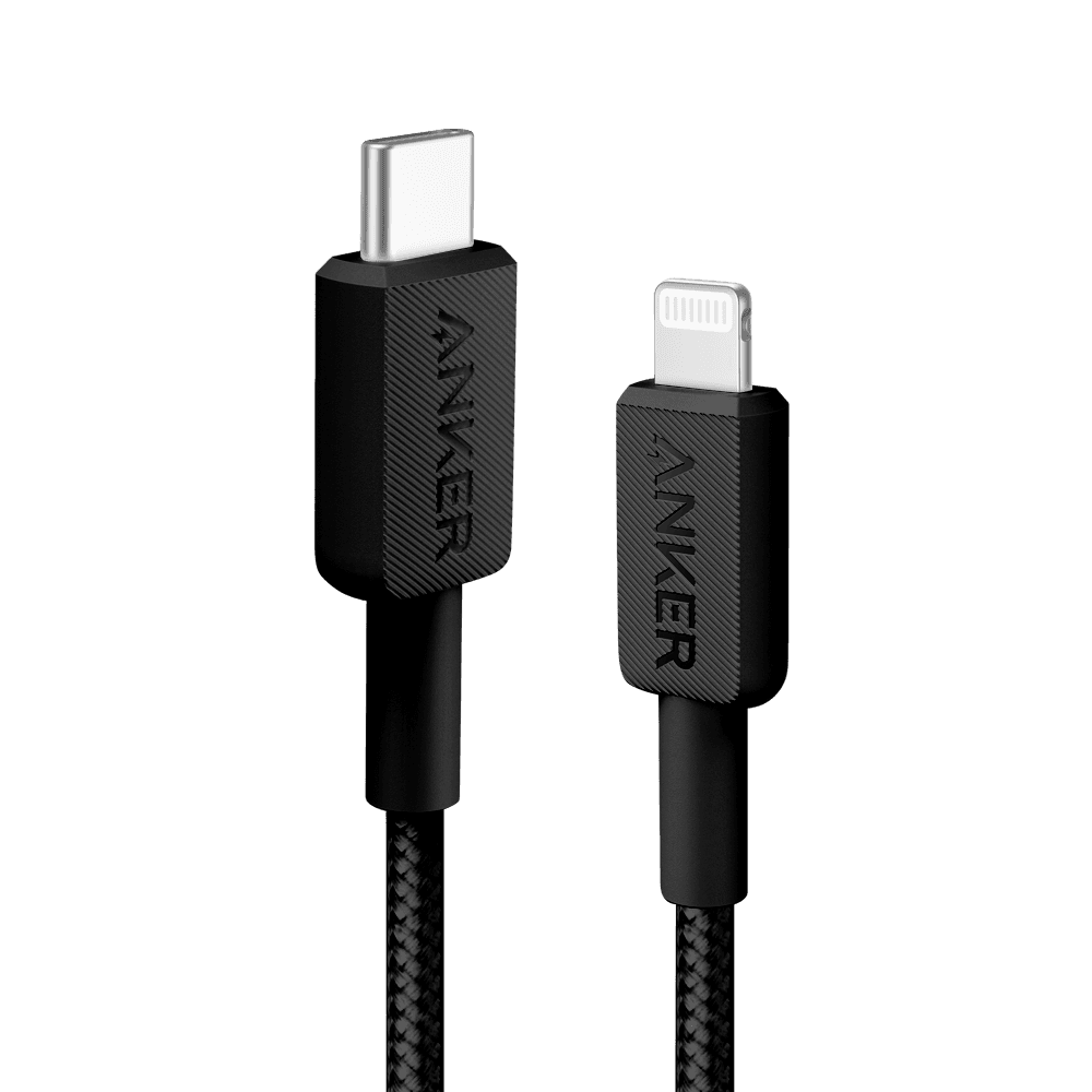 Cabo USB-C para Lightning ANKER 322 (0,9 m - USB-C - Preto) — miniatura 3