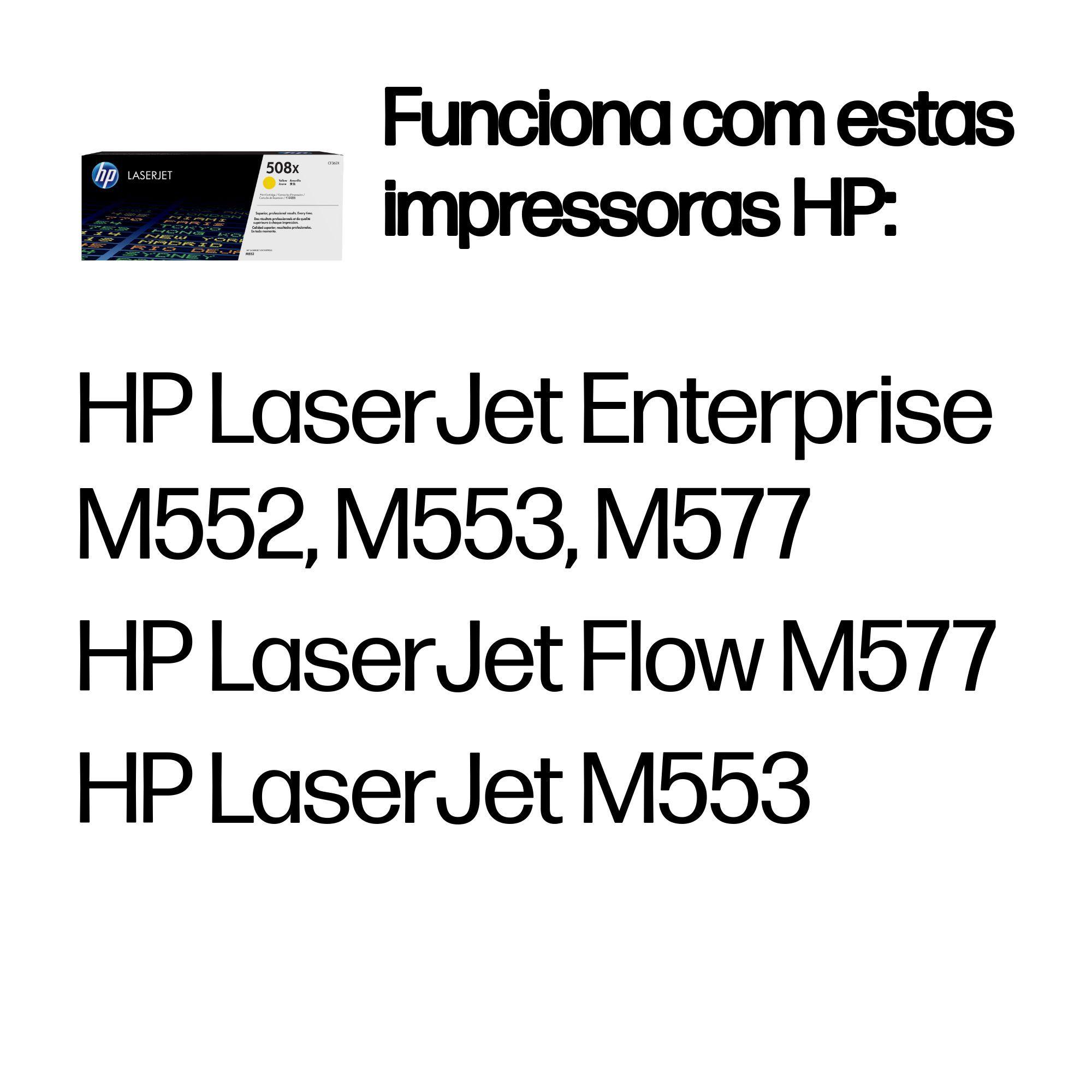 Toner HP 508X CF362X (9500 páginas - Amarelo), miniatura 2