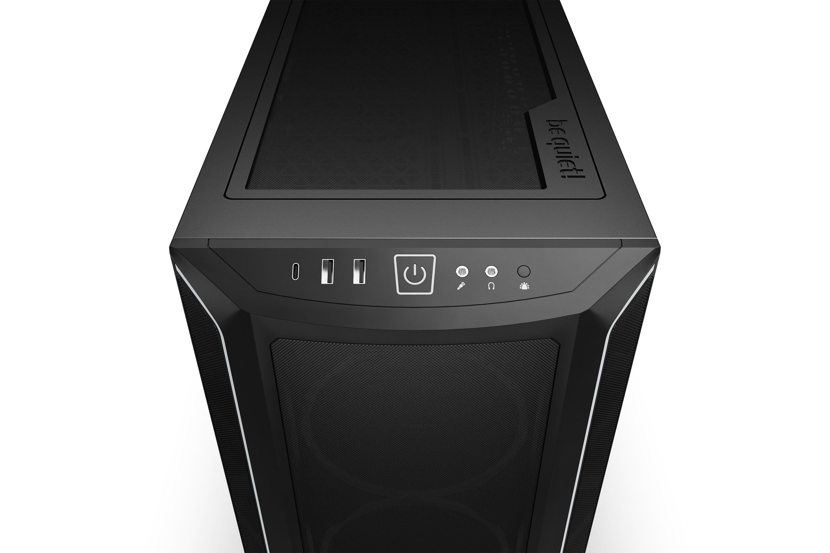 Caixa PC BE QUIET! Shadow Base 800 FX (Midi Tower - EATX, Mini-ITX, ATX, micro-ATX - 18 cm - Preto) — miniatura 7