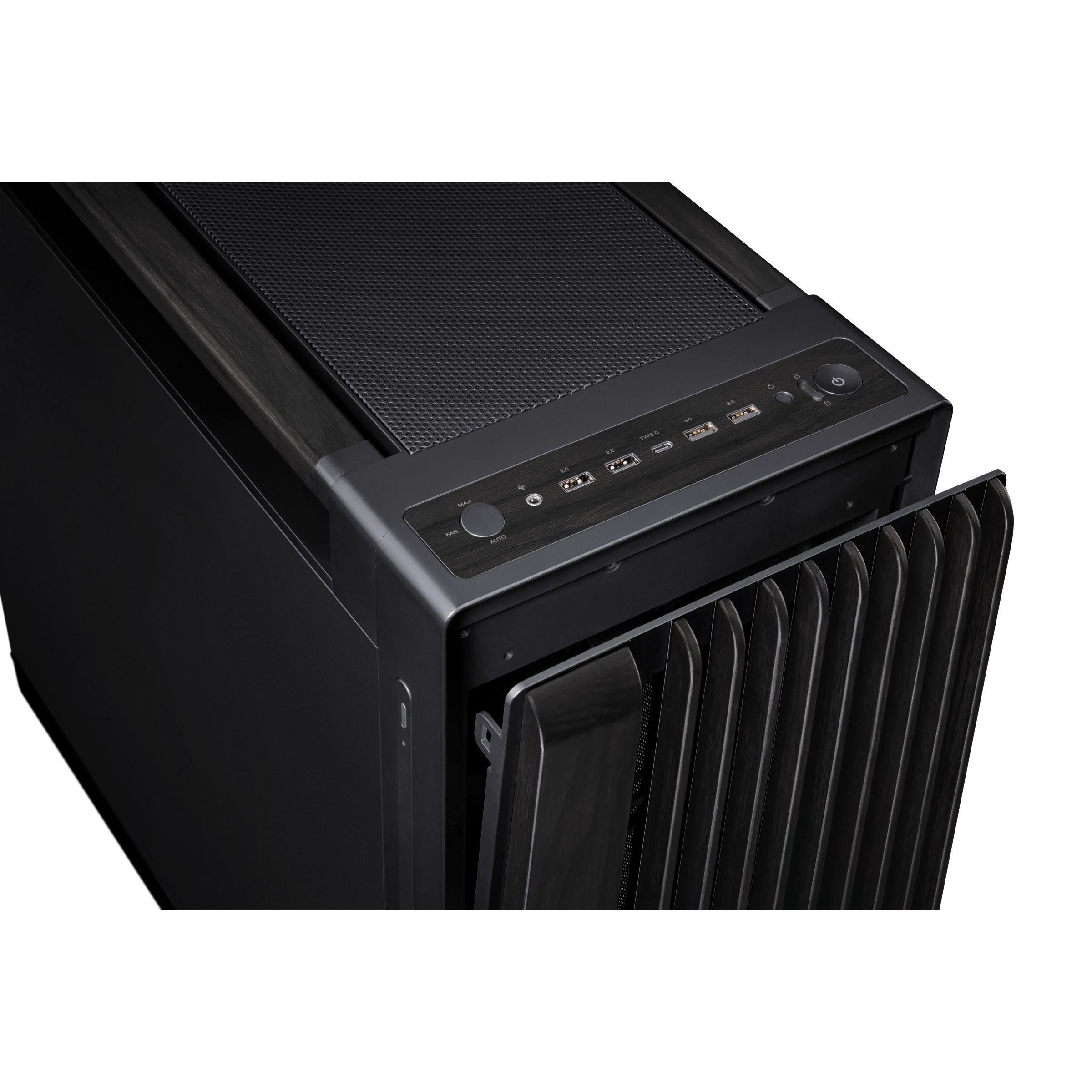 Caixa PC ASUS ProArt PA602 Wood Edition (Midi Tower - Metal, Madeira - 18,5 cm - Preto) — miniatura 8