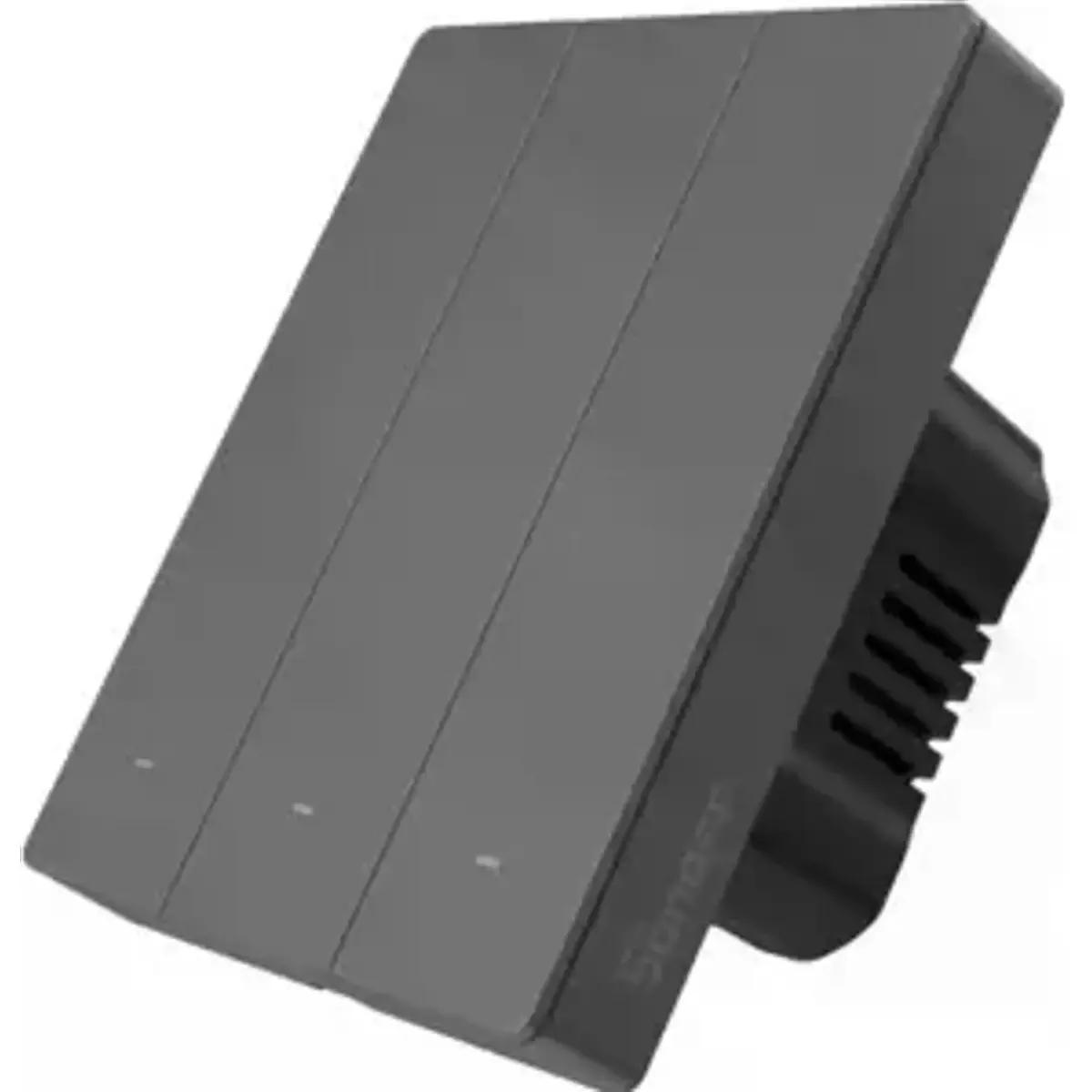 Interruptor de Parede Inteligente SONOFF M5-3C-80M (Grafite)