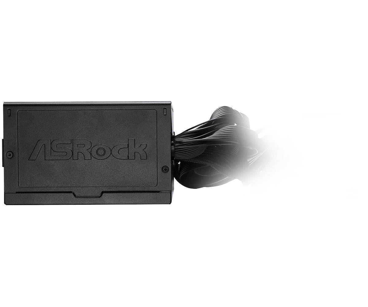 Fonte de Alimentação ASROCK Challenger CL-550B (ATX - 550 W - 80 PLUS Bronze - Preto), miniatura 4