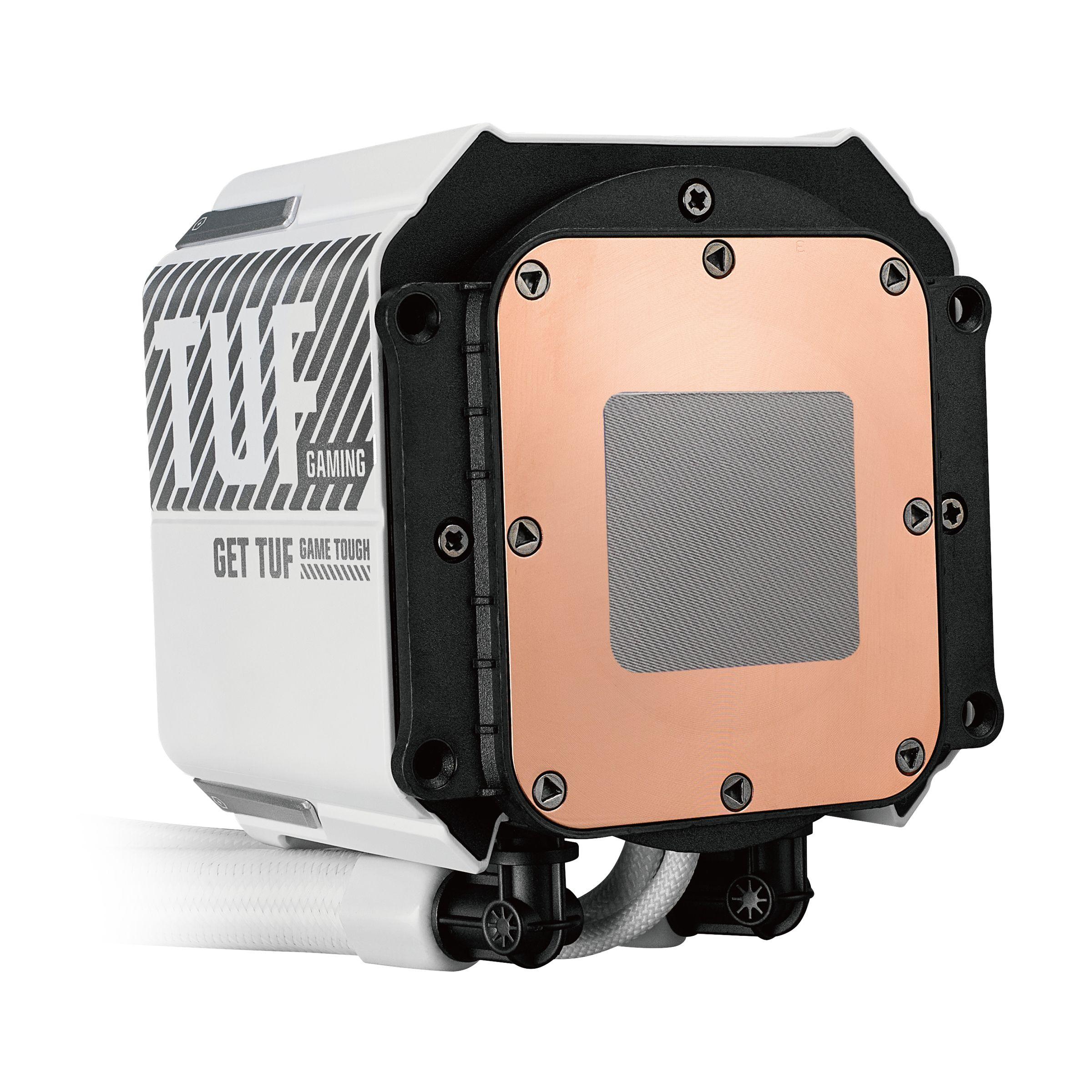 Sistema de Refrigeração Líquida Tudo-em-Um ASUS TUF Gaming LC III 360 ARGB LCD White Edition (120 mm - 3 ventoinhas - 2600 RPM - Branco) — miniatura 11