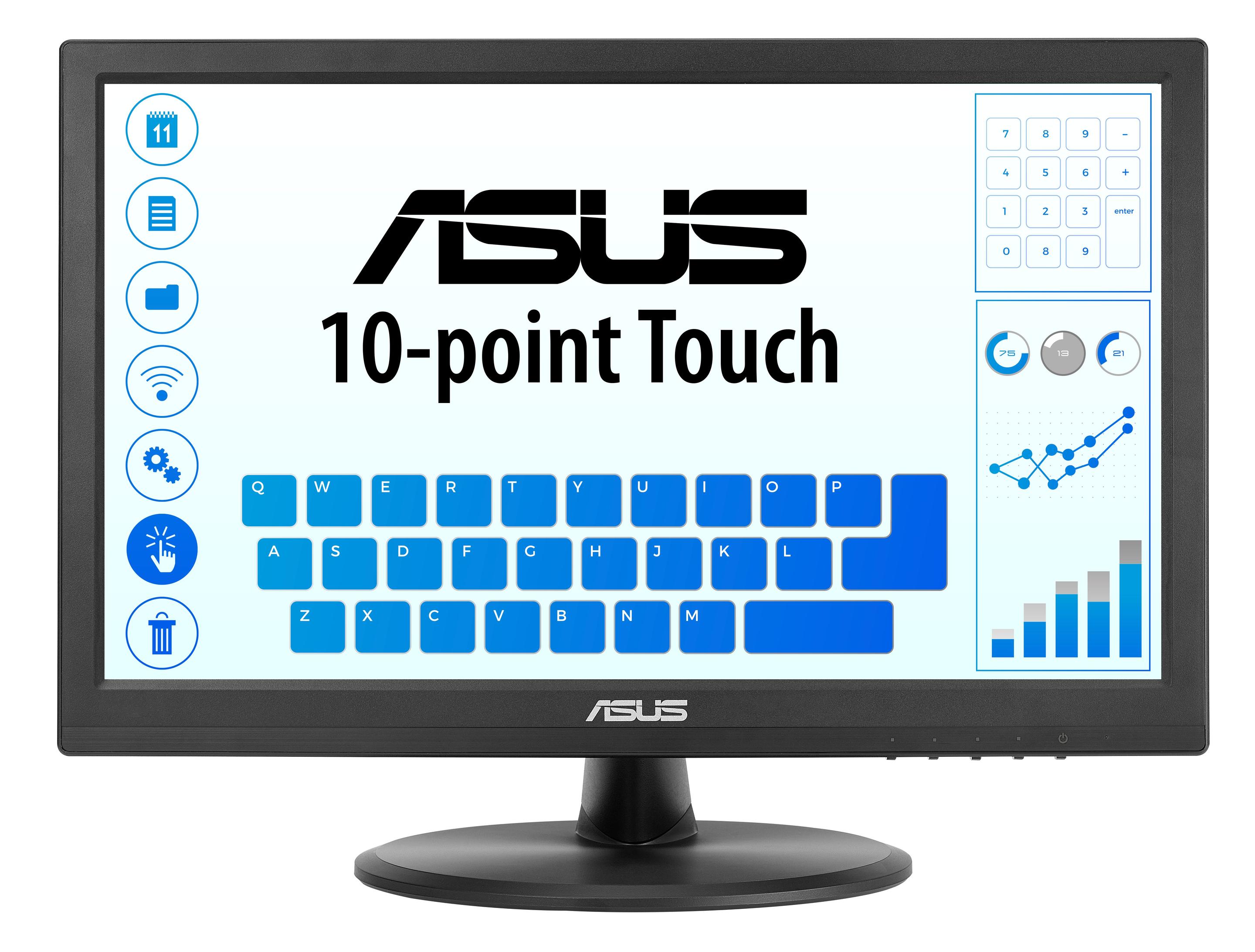 Monitor ASUS VT169HE (15,6" - IPS - 60 Hz - Preto) — miniatura 3