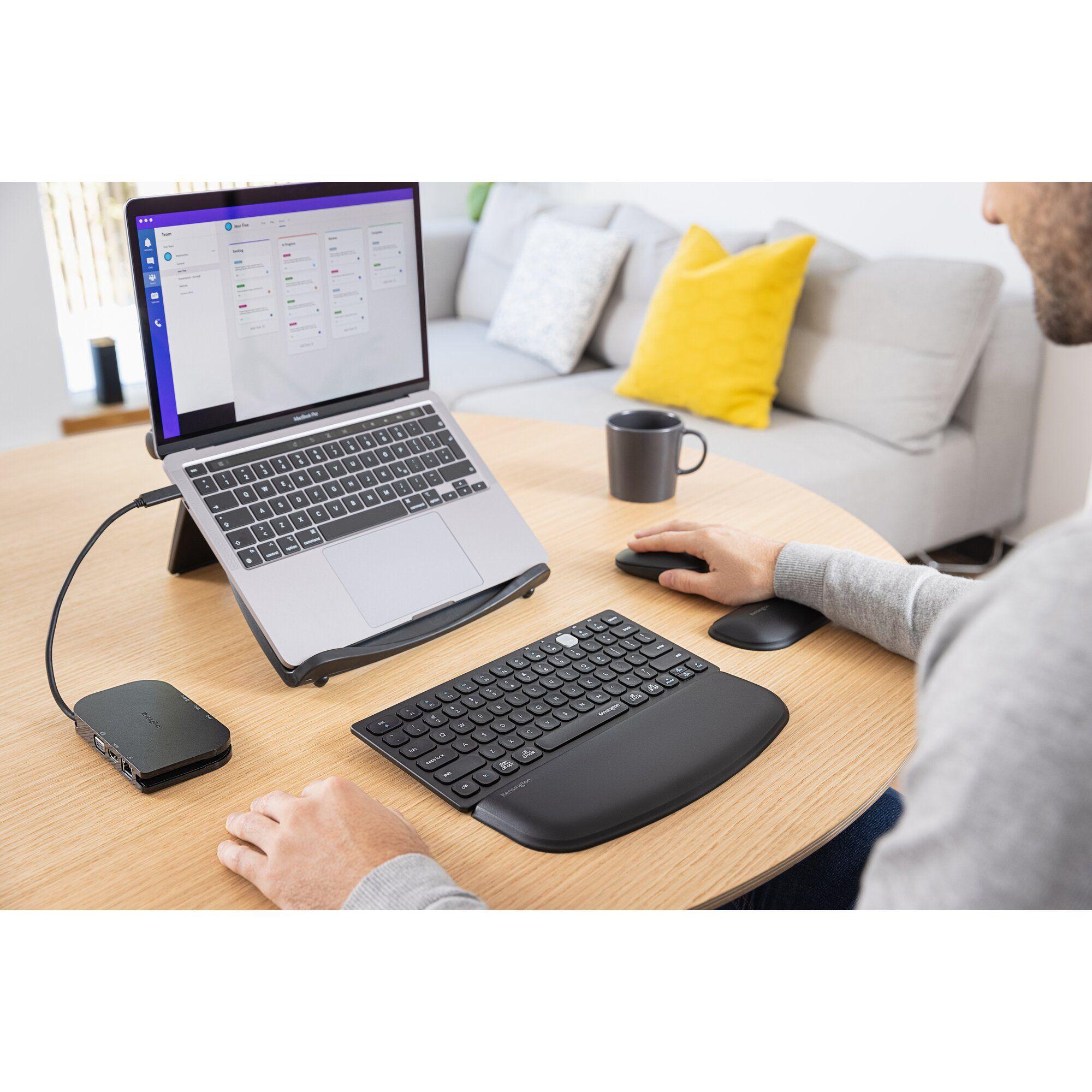 Rato KENSINGTON SureTrack FlexConnect K75298WW (4000 dpi - Ótico - RF Wireless + Bluetooth - Preto) — miniatura 15