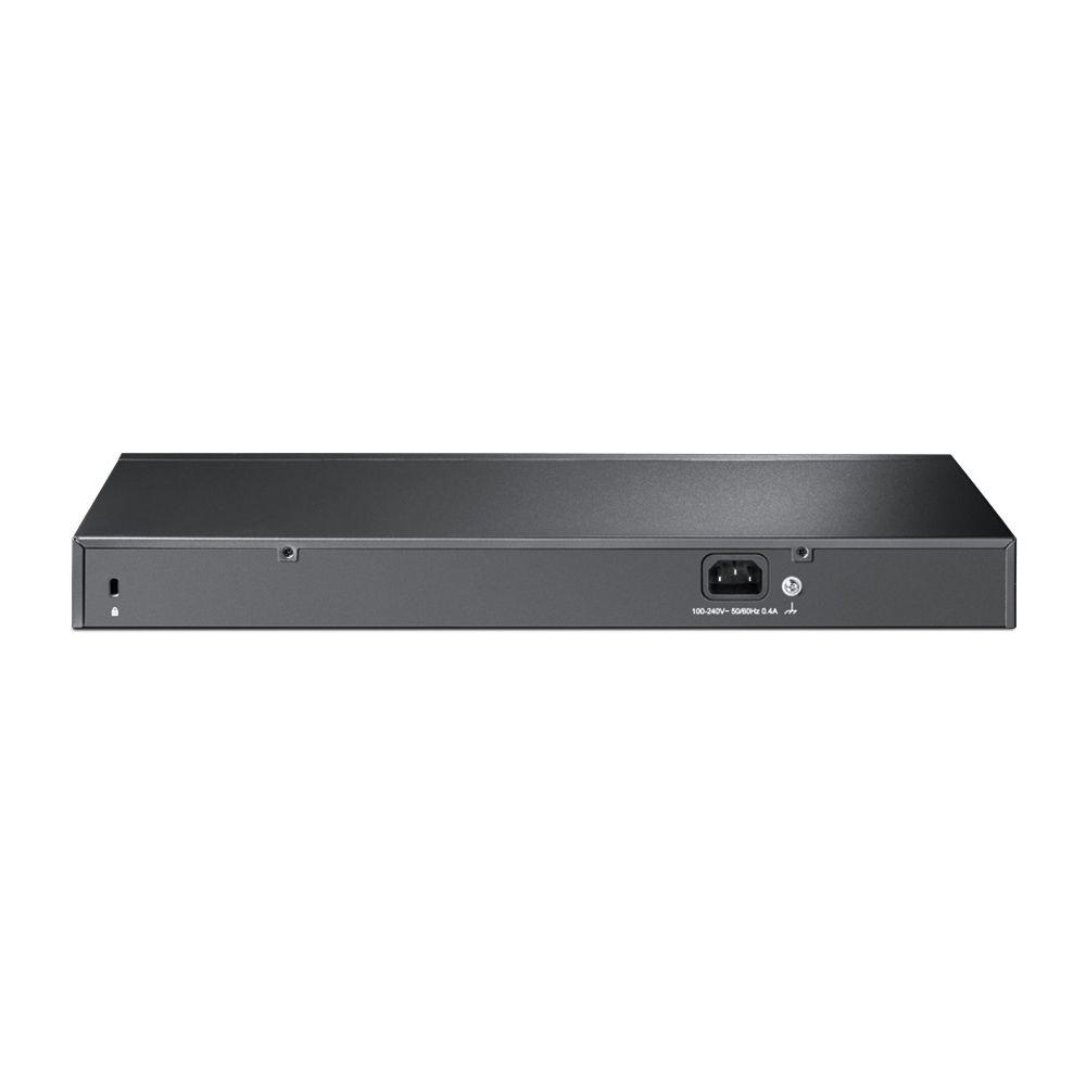Switch de Rede Não Gerido TP-LINK TL-SL1218MP (Fast Ethernet - 4,1 MB - 7,2 Gbit/s - Preto) — miniatura 3