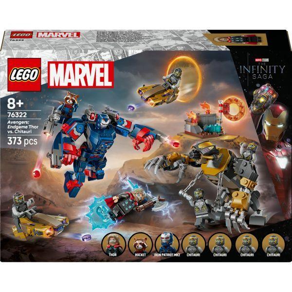 LEGO 76322 Marvel Super Heroes Vingadores: Endgame – Thor contra Chitauri (8+ anos - 373 peças) — miniatura 3