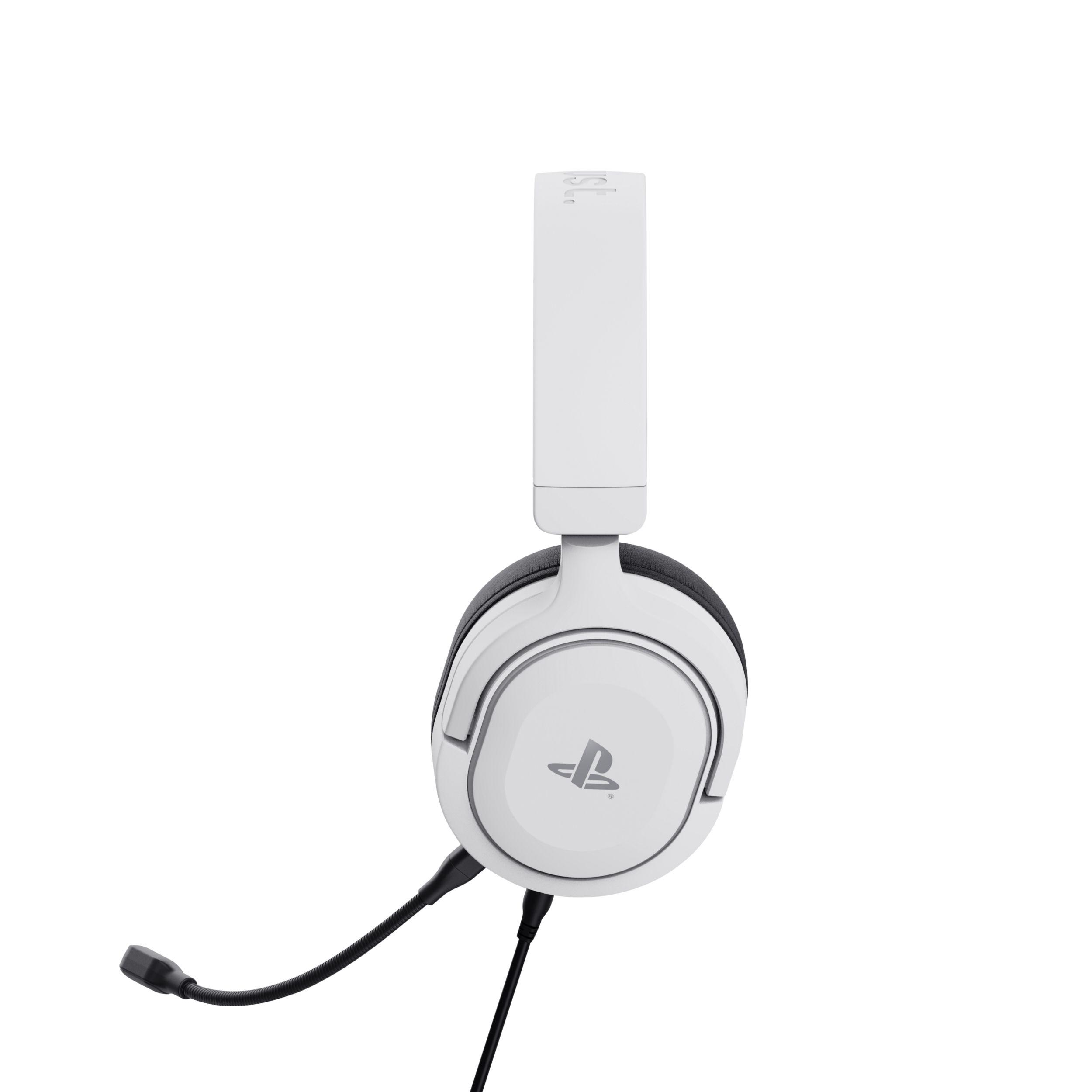 Headset Gaming TRUST GXT 498 Forta (Binaural - Com fios - Circum-aural - Preto e Branco), miniatura 5