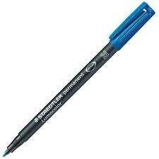 Marcador Permanente STAEDTLER Lumocolor 317-3 (Polipropileno - Azul)