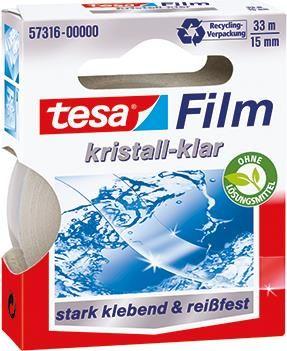 Fita Adesiva TESA tesafilm® CRYSTAL CLEAR (Polipropileno - Transparente)
