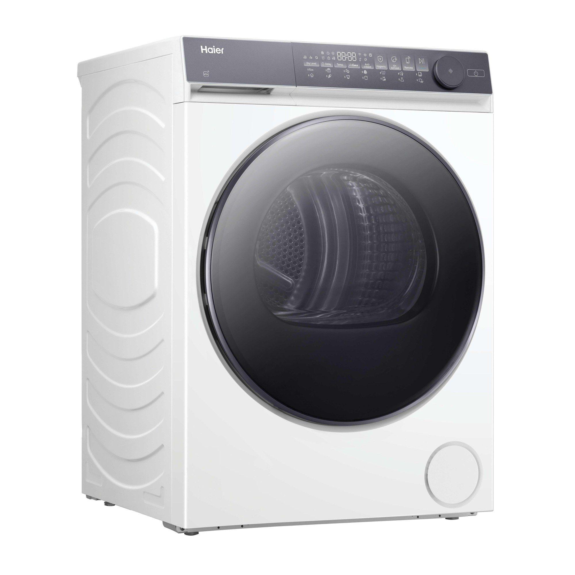 Máquina de Secar Roupa Independente HAIER HD100C367AU1S (10 kg - Bomba de calor - Esquerdo - Branco) — miniatura 4