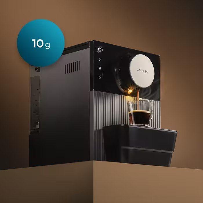 Máquina de Café Expresso Automática CECOTEC Cremmaet Cube (Grãos de café - 1350 W - 19 bar - Preto), miniatura 4