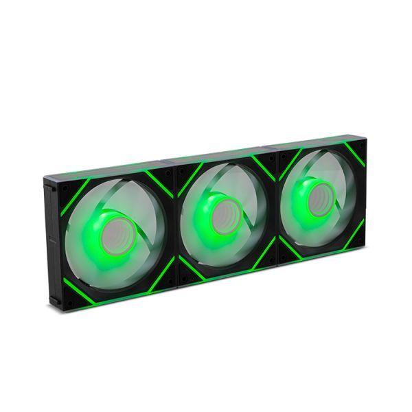 Kit de Ventoinhas NOX Hummer Pro Link ARGB (ARGB multicolor - Preto) — miniatura 4