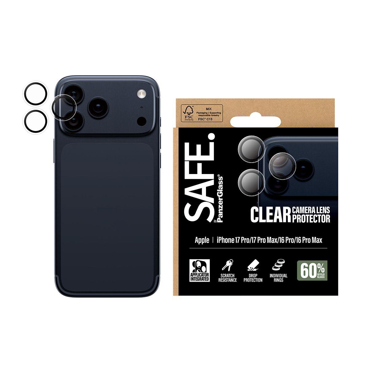Protetor de Lentes de Câmara PANZERGLASS SAFE. (Transparente) — miniatura 2