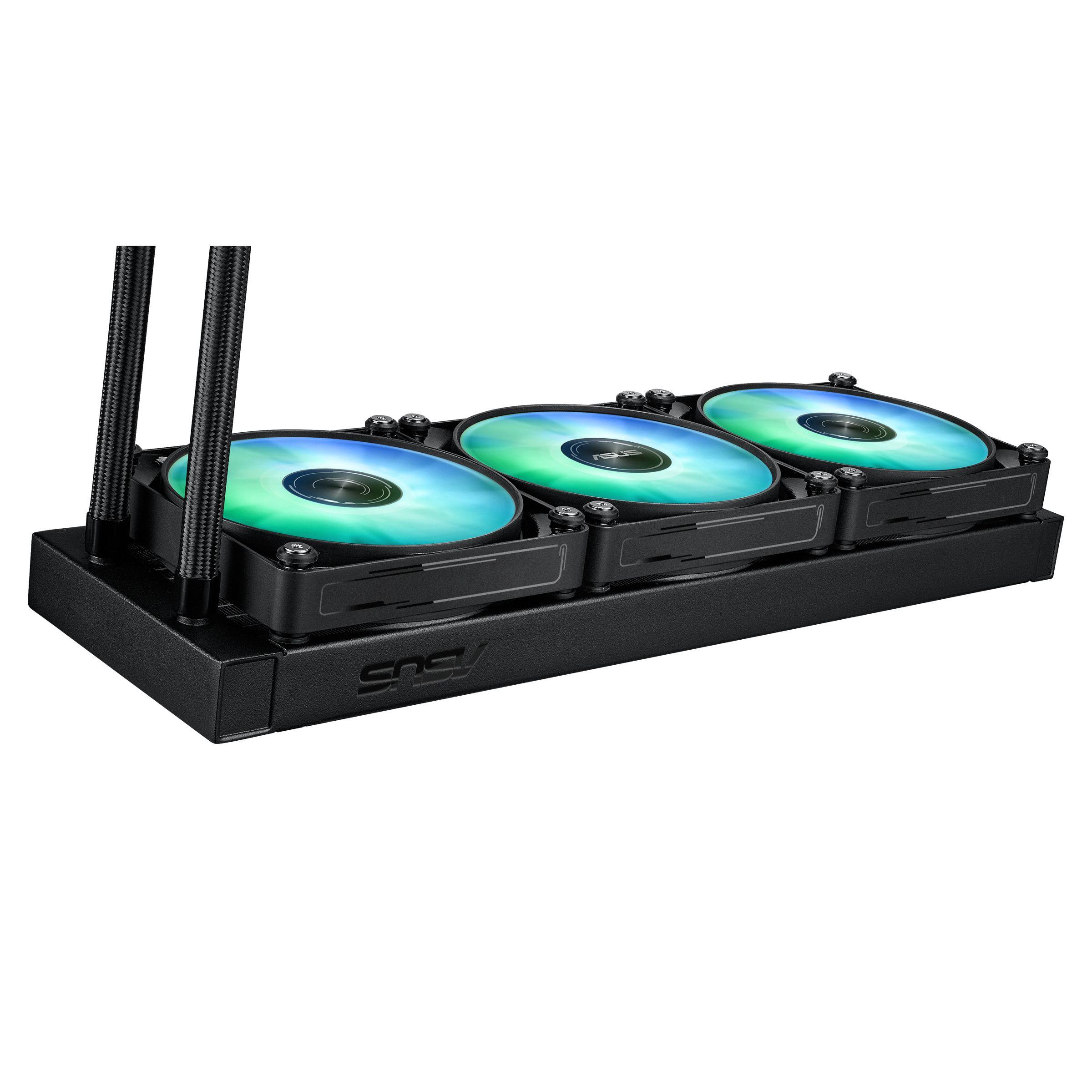 Sistema de Refrigeração Líquida ASUS MAX GAMING LC 360 ARGB LCD (12 cm - 2500 RPM - Multi - Preto), miniatura 13