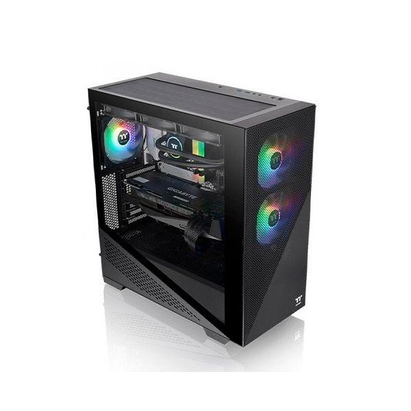 Caixa PC THERMALTAKE Divider 370 TG ARGB Sync (ATX, EATX, micro ATX, Mini-ITX - Midi Tower - SPCC - Preto) — miniatura 2