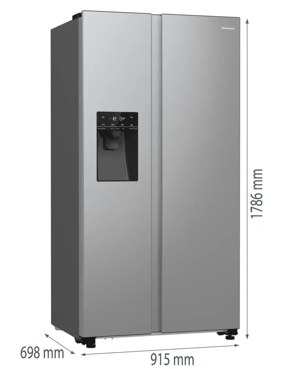 Frigorífico Americano Independente HISENSE RS5P535NTCE (566 L - 178,6x91,5x69,8 cm - Sim, com depósito - Cinzento), miniatura 7