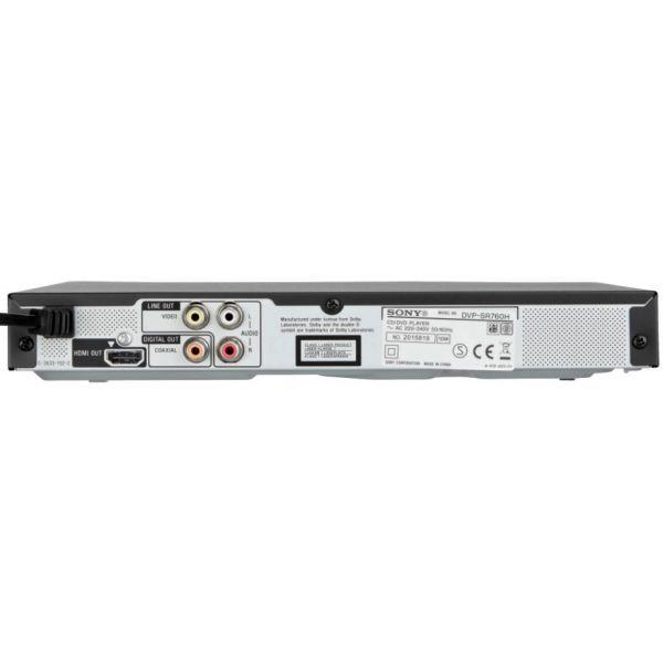 Leitor de DVD SONY DVP-SR760H (1080p - HDMI, USB - Preto) — miniatura 3