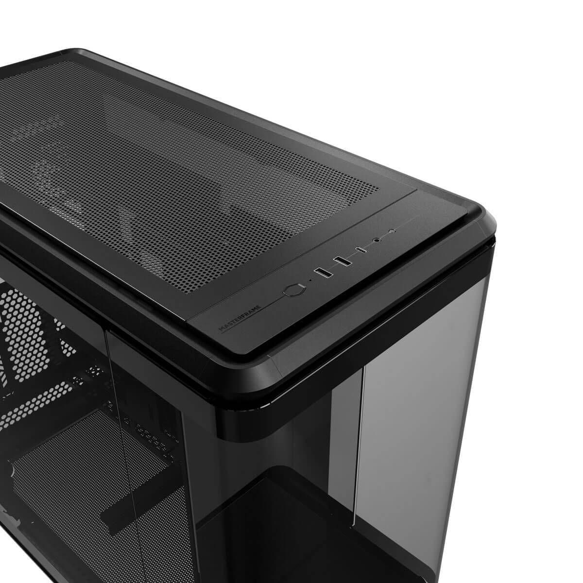 Caixa PC COOLER MASTER MasterFrame 360 Panorama (Mini-ITX, micro ATX, ATX, BTF - Full Tower - ATX, Mini-ITX, micro-ATX, BTF - Preto e Transparente) — miniatura 4