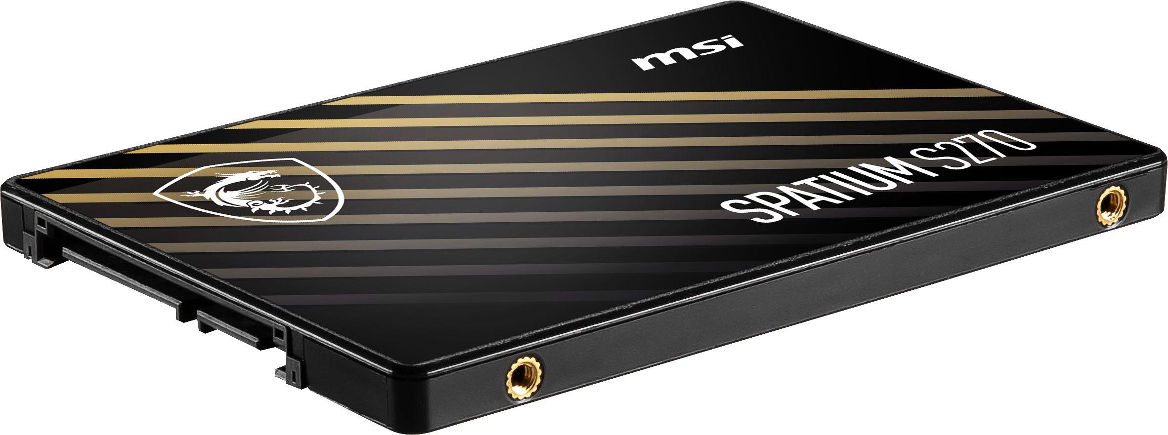 SSD Interno MSI Spatium S270 (480 GB - 2.5" - Serial ATA III - Preto) — miniatura 6