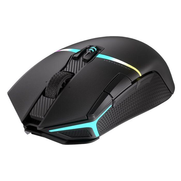 Rato CORSAIR NIGHTSABRE WIRELESS (Mão direita - Até 26000 DPI - Ótico - Preto), miniatura 3
