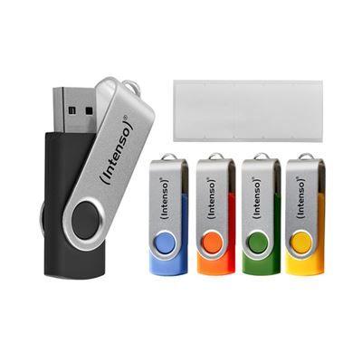 Pen USB INTENSO Office Line Multipack (USB-A 3.2 Gen 1 - Multicolor), miniatura 3