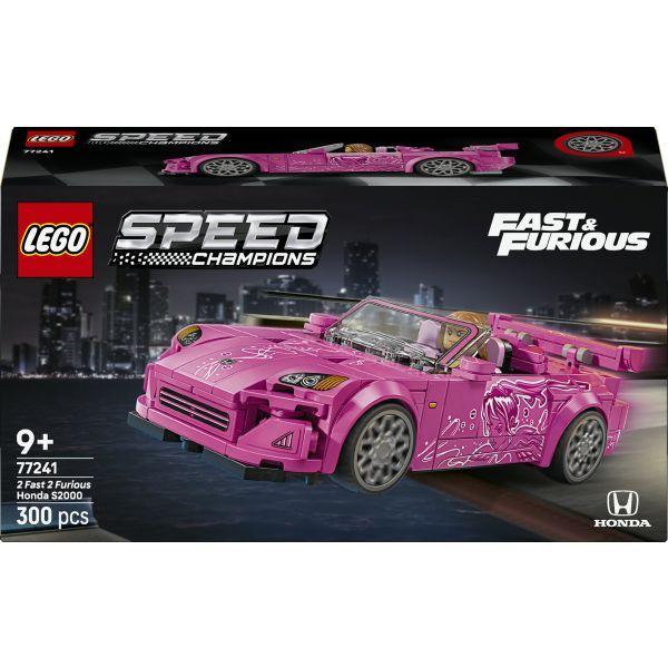 Conjunto de Construção LEGO 77241 2 Fast 2 Furious Honda S2000 (Speed Champions - 9 anos - Multicor)
