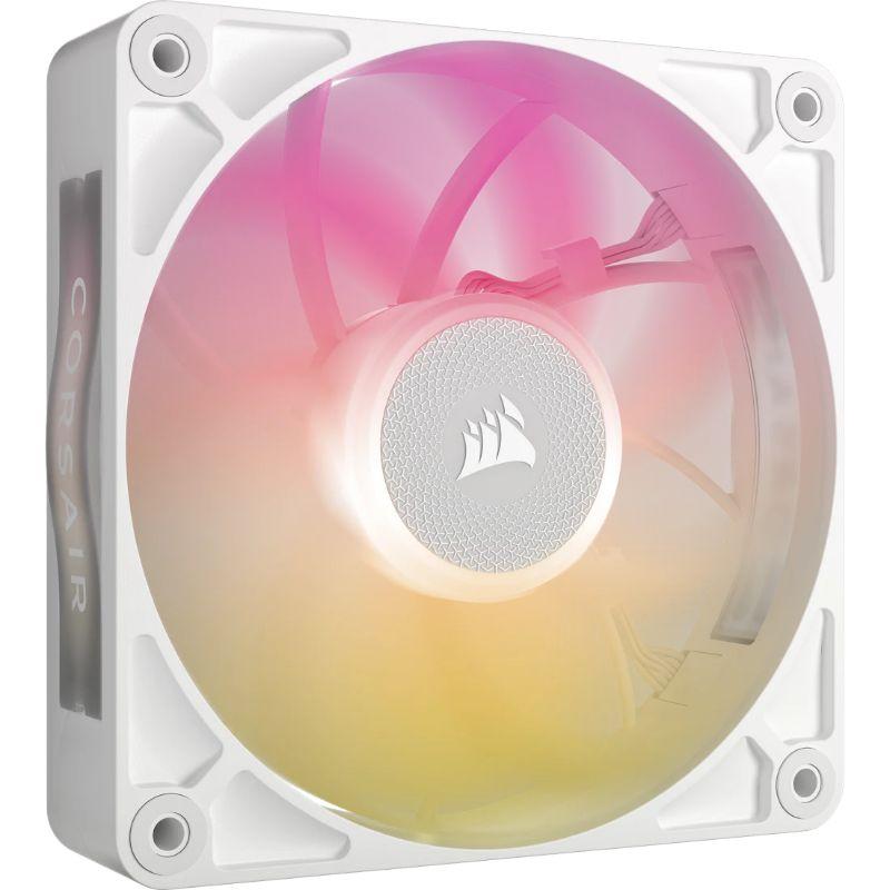 Ventoinha para Caixa de PC CORSAIR RX120 iCUE LINK MAX RGB (RGB multicolorida - Branco)