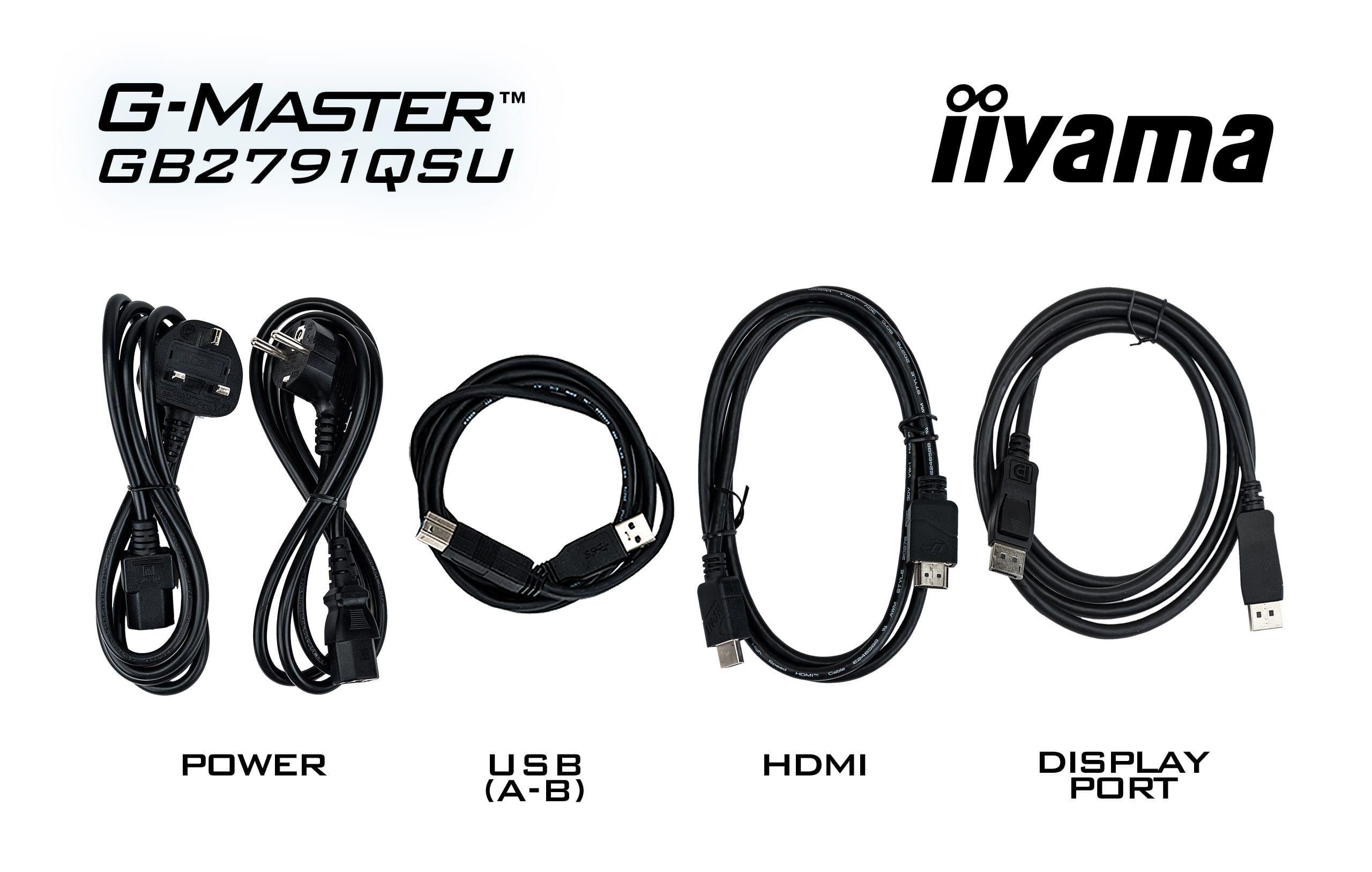 Monitor IIYAMA G-MASTER GB2791QSU-B1 (27" - Fast IPS - 320 Hz - Preto) — miniatura 20